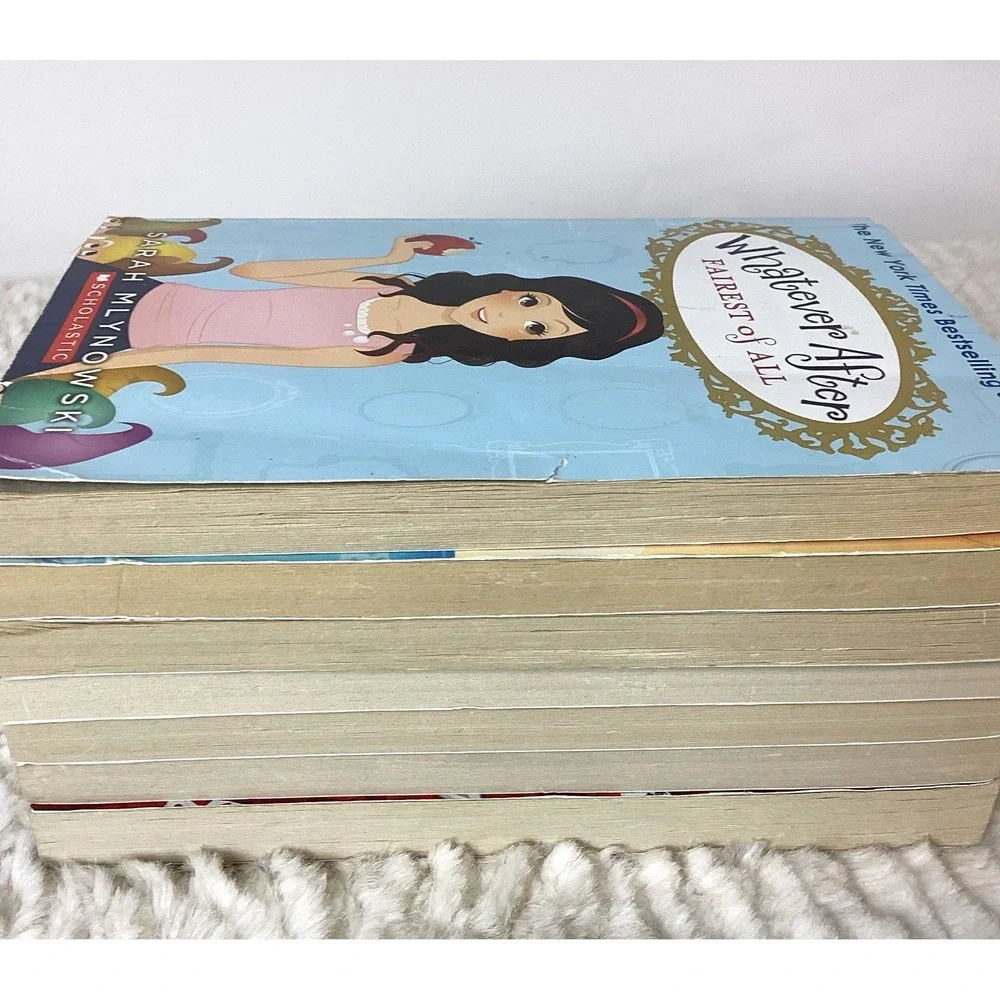 Whatever After Chapter Books Sarah Mlynowski Lot of 7 Princess Fairy Tale Series